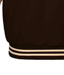 Veste universitaire en toile pour équipe de basket-ball du lycée, baseball, bomber, varsity, unisexe, collège - Product Image 4