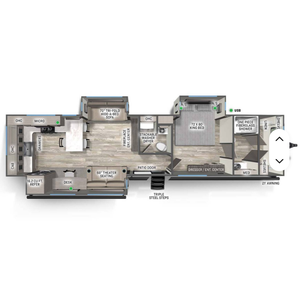 Nouveau - 2026 Forest River Sandpiper 396RKLR RV Camper - Prêt à être expédié - Product Image 5