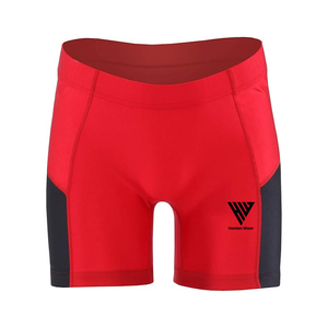 Shorts de compression de sport décontractés haute performance pour hommes, motif uni, sous-vêtements de sport écologiques avec poche latérale - Product Image 1