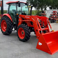 Tracteur agricole d'occasion pas cher 70 CV 4x4 DE avec inspection vidéo fournie et heures de fonctionnement de 0 à 2000 heures