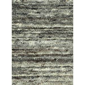 Alfombras de Lana a Rayas Grises y Negras Contour, Alfombra Clásica Rectangular Grande de 9x12 para Pasillo, Phwl-119, Viscosa Tejida a Mano para Adolescentes, Uso Doméstico - Product Image 3