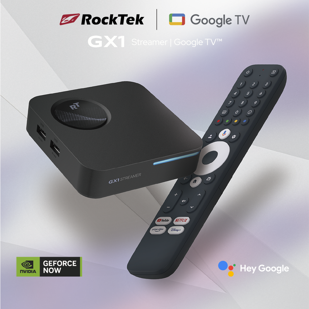 Rocktek Geforce Now Google Chromecast Dubai Google TV Box Smart
