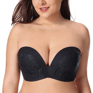 Exclusive Export Oriented Women's <b>Plus</b> <b>Size</b> Seamless <b>Strapless</b> <b>Bra</b> New Fashion Quick Dry Comfortable OEM Cheap Price Supplier - Product Image 3