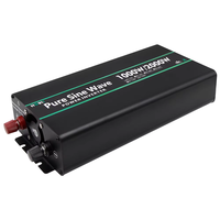 HOULI Tek Fazlı 24V - 220V/120V 2000W Saf Sinüs Dalgalı İnvertör Ev ve Araç Kullanımı için 50/60Hz %90 Verimlilik