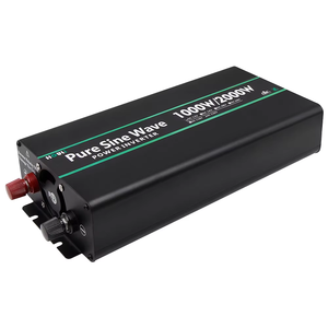 HOULI Inversor de 24V a 220V 120V 2000W, Onda Sinusoidal Pura, Convertidor de Energía - Product Image 1