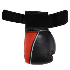 Guantoni da Boxe Professionali in Pelle Personalizzati con Cinturino Regolabile Antiscivolo e Design e Logo Personalizzati - Attrezzatura da Combattimento Economica - Product Image 3