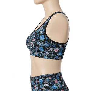 Soutien-gorge pour femme imprimé numérique sans couture avec modal spandex, doux, extensible, respirant, confortable à porter pour un usage quotidien, vêtements de fitness et de yoga - Product Image 5