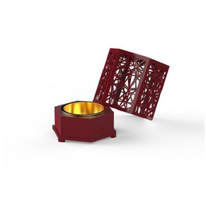 Deluxe Quality Square Shape Incense <b>Burner</b> Handmade Wooden Bakhoor Oud <b>Burner</b> For Wedding Home <b>Fragrance</b> Use - Product Image 6