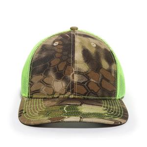 Gorra Trucker de Marca con Logotipo Personalizado para Hombre y Estampado de Camuflaje con Parche Bordado, Gorra de Visera Curva al por Mayor - Product Image 4