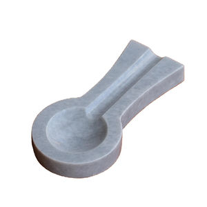 Soporte para cuchara de piedra de mármol natural, soporte para cuchara de mármol, soporte para cuchara para mostrador de cocina - Product Image 1