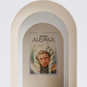 Póster de Ahsoka Tano de Star Wars de Estilo Moderno, Arte Mural de Ahsoka - Product Image 2
