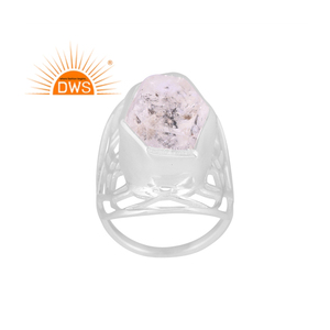 Best Selling Fine Sterling <b>Silver</b> Herkimer Diamond Gemstone Stackable <b>Ring</b> Custom Jewelry For Women Gift For Her - Product Image 1