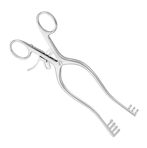 Rétracteur Adson chirurgical orthopédique WEITLANER 200 mm écarteur manuel sur mesure avec 7 78 3X4 broches finition Dall émoussée - Product Image 5