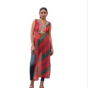 new Navratri Garba Stylish Women Girls <b>Kurti</b> with Style Women's Navratri Special - Product Image 1
