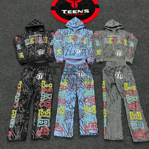 ชุดวอร์มใส่ได้ทั้งชายและหญิงทำจากผ้าฝ้าย2026ชุดวิ่งโลโก้ออกแบบได้ตามต้องการระบายอากาศได้ดีแห้งเร็วไซส์ใหญ่พิเศษ - Product Image 3