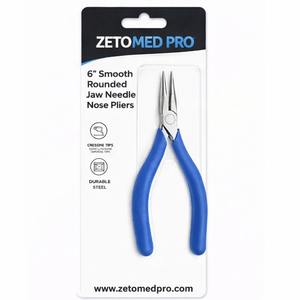 2 <b>Stepped</b> Bail Making Pliers Jewelry Tool Precision Stainless Steel Forming Pliers - Product Image 3