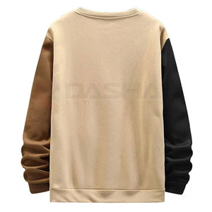 เสื้อสเวตเตอร์สวมหัวมีฮู้ดสำหรับผู้ชายไซส์พิเศษผ้าฟลีซหนาทรงหลวมโอเวอร์ไซส์สำหรับฤดูหนาวผ้าโพลีเอสเตอร์/ ผ้าฝ้าย - Product Image 6