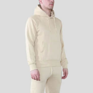 Jersey liso teñido y a prueba de viento para hombre, chándales, nuevo diseño, conjunto de chándal para hombre, chándales de tela de algodón 100% para hombre - Product Image 5