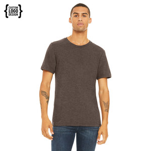 Bella <b>Canvas</b> Men's CVC Crew XL Regular Fit <b>Round</b> Neck Short Sleeve T-Shirt Breathable - Product Image 1