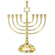 menorah Brass Menorah Candle Holder Jewish Hanukkah <b>Lamp</b> Decorative Candle Stand Religious Decor - Product Image 6