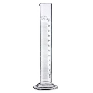 Best Quality Borosilicate Glass Rain Measure <b>Cylinder</b> Indian Manufacturer's <b>Laboratory</b> Supplies for Test Use - Product Image 1