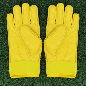 Guantes de Bateo de Béisbol de Cuero de Alta Calidad al por Mayor, Hechos a Medida, Profesionales, Duraderos, Cómodos, con Agarre para Entrenamiento y Partidos - Product Image 4