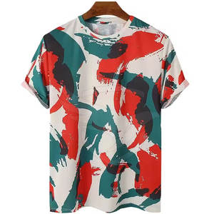 Venta caliente sublimación camiseta último diseño transpirable sublimación camiseta verano manga corta Camiseta para superventas - Product Image 1