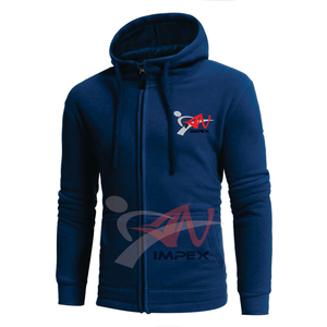 Sudadera con Capucha y Cremallera para Hombre, de Alta Calidad, con Logotipo Impreso Personalizado, Impresión Digital Invernal, con Material Personalizado - Product Image 4