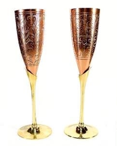 Vaso de Cobre Hecho a Mano Tradicional, Ecológico, con Acabado Pulido Suave, Gran Capacidad para un Estilo de Vida Saludable, Económico - Product Image 2