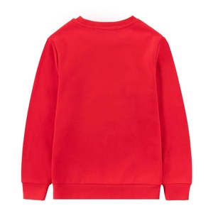 Haute qualité personnalisé enfants sweats à manches longues tricoté coton garçons et filles vêtements d'hiver en gros uni couleur unie doux - Product Image 4