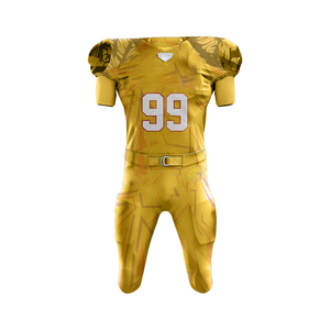 เครื่องแบบอเมริกันฟุตบอลเครื่องแบบ100% ผ้าโพลีเอสเตอร์พิมพ์ซับลิเมชันดีไซน์ใหม่สำหรับ2025 - Product Image 2