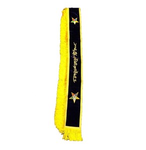 Fabrication personnalisée maçonnique Regalia Royal Arch tablier ceinture de broderie à la main durable belle ceinture de broderie - Product Image 1