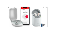 Nouvelles aides auditives Signia Motion Charge&GO 1X modèle premium avancé 16 canaux mini type-C avec BTE