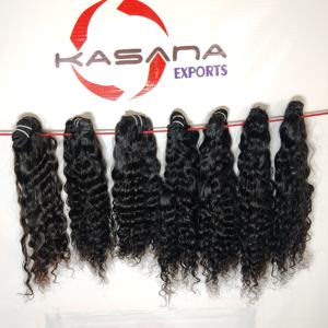 <b>Cheap</b> Wholesale 100% Indian Natural Color Cuticle Aligned Processing None Color Deep Wave Manufactures Human Hair <b>Extensions</b> - Product Image 5