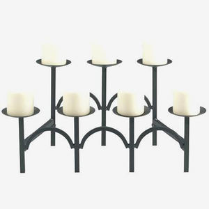 Bougeoirs Vintage en Métal avec Fil de Cooper - Product Image 2