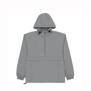เสื้อแจ็คเก็ตกันลมไนลอนลำลองสำหรับผู้ชาย รุ่นใหม่ ขายดี ระบายอากาศได้ดี ดีไซน์สีสันตัดกัน กันน้ำ ปิดด้วยซิป มีฮู้ด - Product Image 1