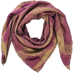 ผ้าพันคอมุสลิม,ผ้าฝ้ายชีมัค Keffiyeh อาหรับคาฟไฟห์ซาอุดิอาระเบียผลิตในปากีสถาน - Product Image 5