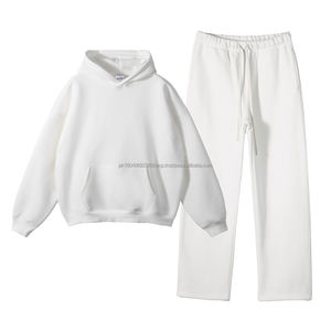 Conjuntos de Sudadera con Capucha y Pantalones Deportivos de Felpa Gruesa de 350 g/m², Estampados con Serigrafía y Bordado Personalizado, para Hombre - Product Image 5