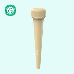 FABRICANTE DE VIETNAM CÓNICO, botella de tubo de plástico de color personalizada reciclada biodegradable con tapa CR, la mejor calidad M0176 - Product Image 4