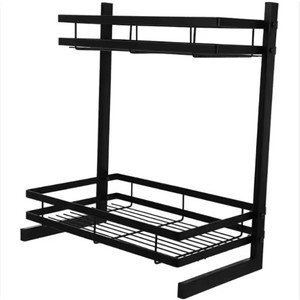 ชั้นวางเครื่องเทศทำจากแก้วขนาดเล็กตากแห้งที่เก็บของภายในบ้าน - Product Image 1