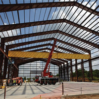 Nave Industrial Prefabricada de Estructura de Acero para Producción Industrial