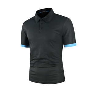 Polo 100% Camisas de algodón Marca de alta calidad OEM 100% Algodón Logotipo que absorbe la humedad Negocios Golf Slim Fit Piqué Polo - Product Image 4