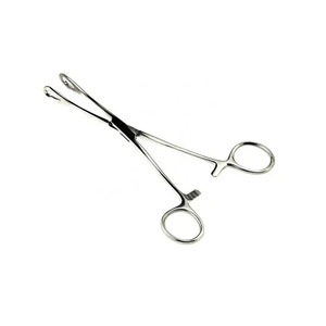 Pince éponge en acier inoxydable Mâchoires dentelées droites incurvées - Product Image 4