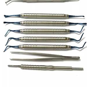 Dental Implant Surgery Kit Surgical Instruments Handheld Stainless Steel Bone Graft Sinus Lift <b>Tunneling</b> Professional Tools - Product Image 4