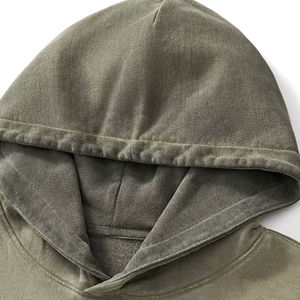 Sweat-shirts à capuche pour hommes professionnels, lavage à l'acide, respirants, de haute qualité, manches longues, pull-over, streetwear d'hiver, tendance, vente en gros, décontracté - Product Image 3