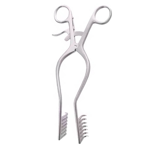 Écarteurs manuels Miskimon pour chirurgie cérébellaire, lame profonde 22,5 cm, acier inoxydable, instruments chirurgicaux certifiés CE - Product Image 6