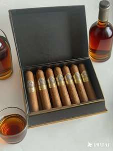 Étui magnétique en carton rigide pour cigares cubains de haute qualité, boîte à cigares en papier, emballage de - Product Image 3