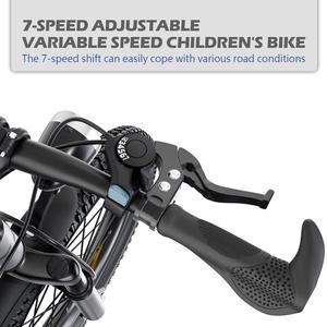 Bicicleta de Montaña para Niños de 24 Pulgadas para Niños y Niñas de 7 a 12 Años - 7 Velocidades, Frenos de Disco - Product Image 4