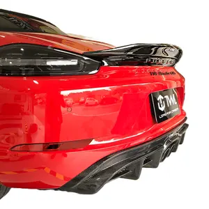 TWL-Porsche-High Performance Car Accessories 718 Boxster Spyder Carbon Fiber Ducktail Spoiler