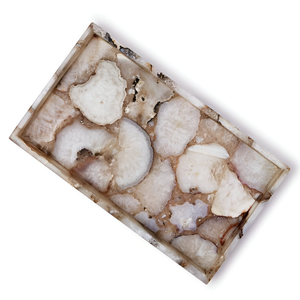 Plato elegante para servir de ágata amatista, piedra natural tallada a mano para una decoración única del hogar y entretenimiento impresionante - Product Image 3